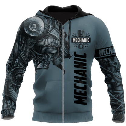 Mechanic Tattoo Machine All Over Printed Hoodie For Men and Women TR1611201VH