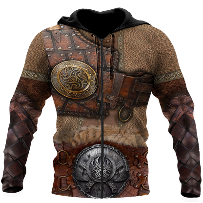 Viking Armor 3D All Over Printed Unisex Shirts