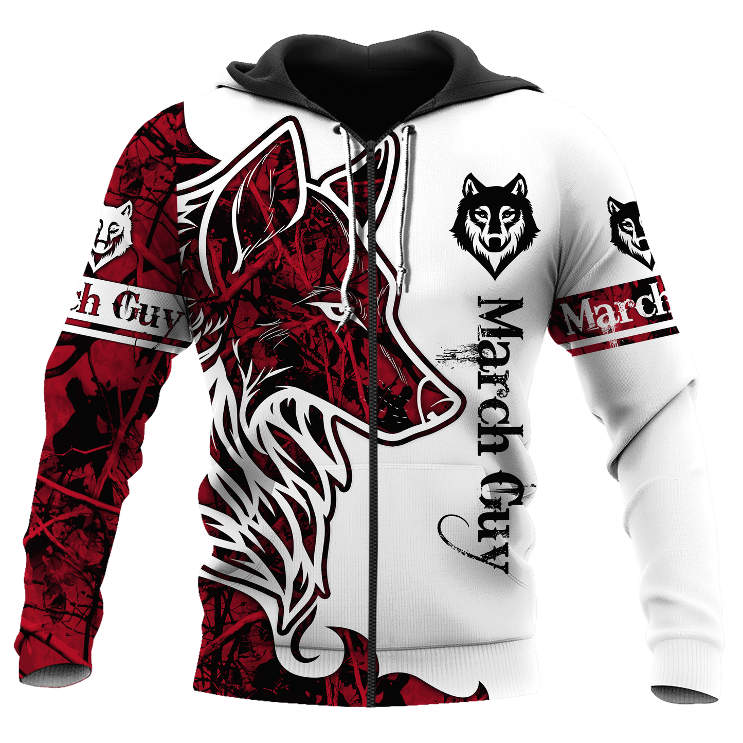 March Wolf 3D All Over Printed Shirts Pi112063