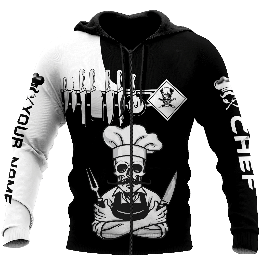 Custom Name Master Chef 3D All Over Printed Unisex Shirts
