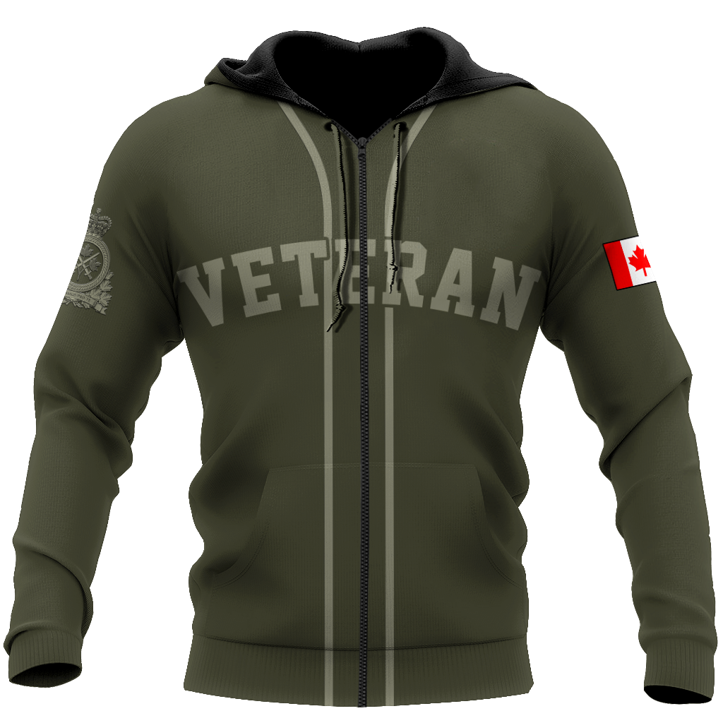 Personalized Name XT Canadian Veteran 3D Printed Clothes SN15032103