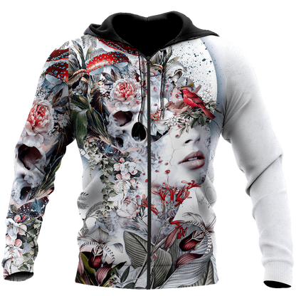 Customize Name Tattoo Skull Hoodie For Men And Women SN29052101