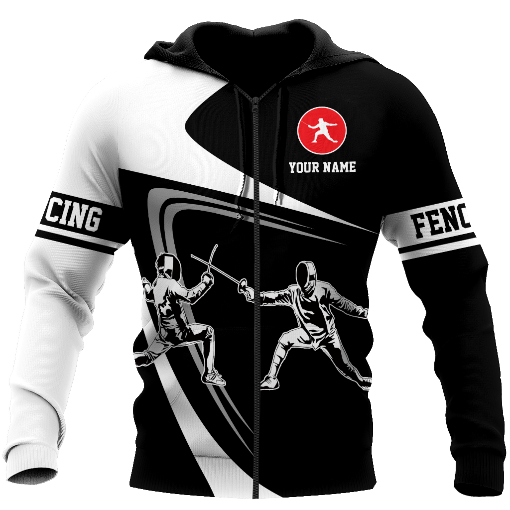 Customize Name Fencing Hoodie For Men And Women SN05042102
