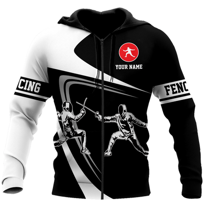 Customize Name Fencing Hoodie For Men And Women SN05042102