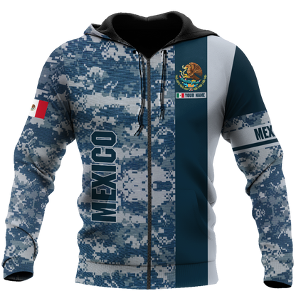 Personalized Mexico 3D All Over Printed Unisex Shirts