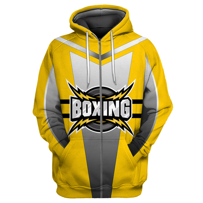 Boxing 3D All Over Printed Unisex Shirts
