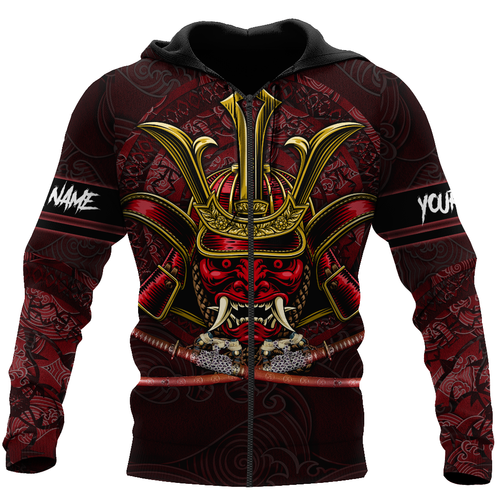 Premium 3D Printed Personalized Unisex Samurai Shirts MEI