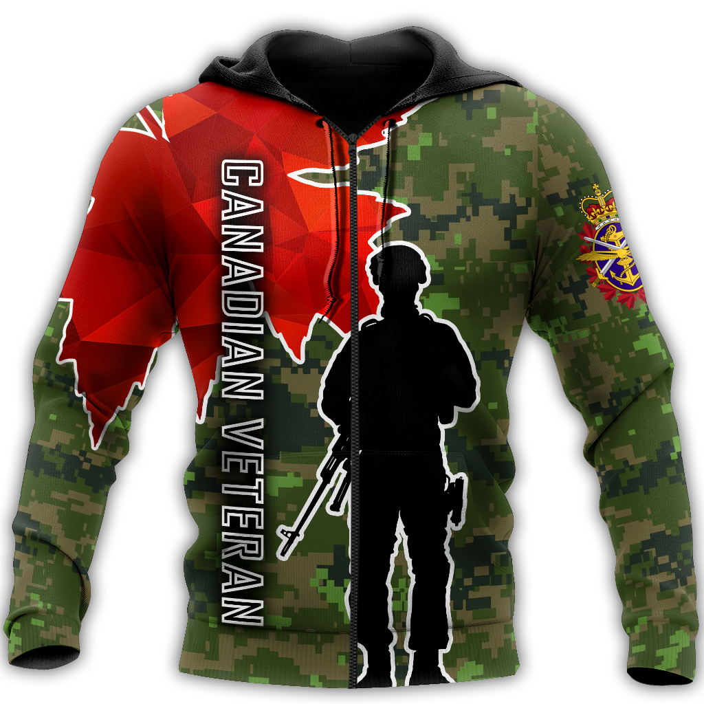 Canadian Veteran 3D All Over Printed Shirts NTN06032103