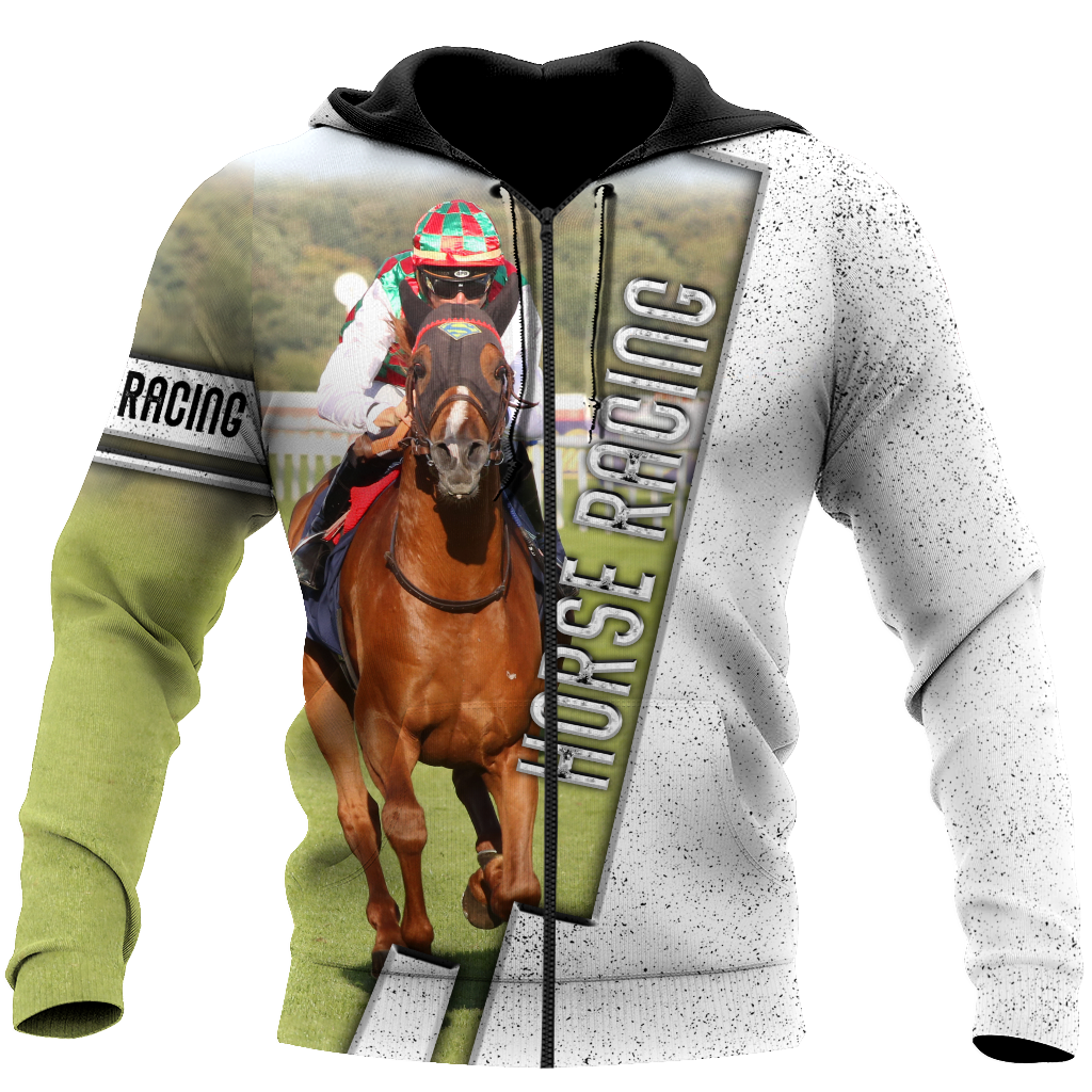 Racing Horse 3D All Over Printed Unisex Shirts