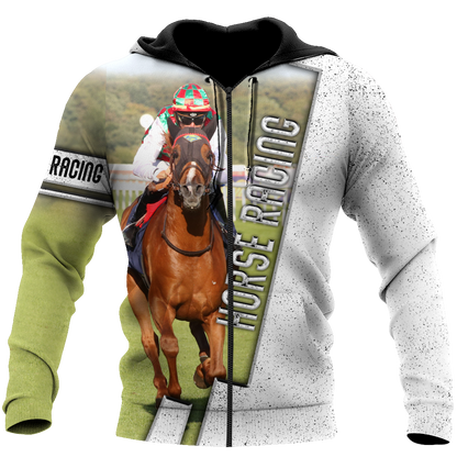 Racing Horse 3D All Over Printed Unisex Shirts