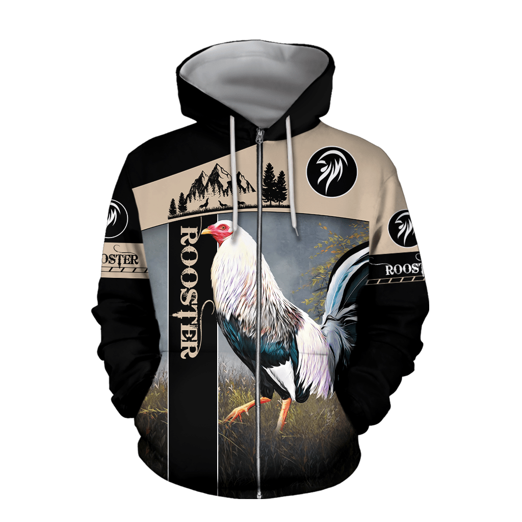 Premium Rooster 3D All Over Printed Unisex Shirts
