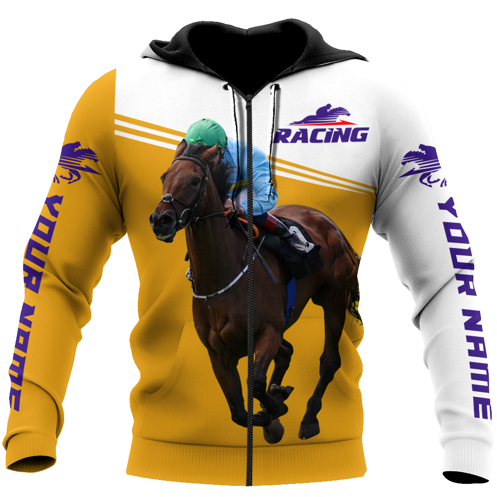 Personalized Horse Racing 3D All Over Printed Unisex Shirts