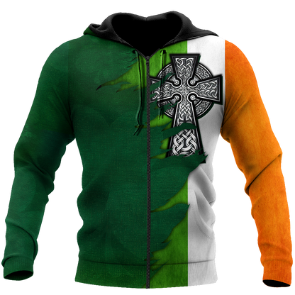 Irish 3D All Over Printed Shirts For Men and Women