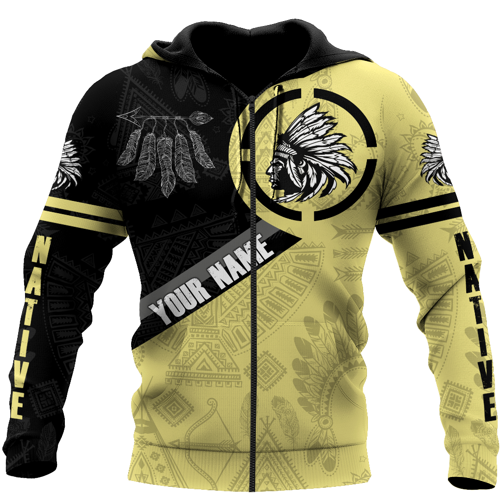 Personalized Native American 3D All Over Printed Unisex Shirts