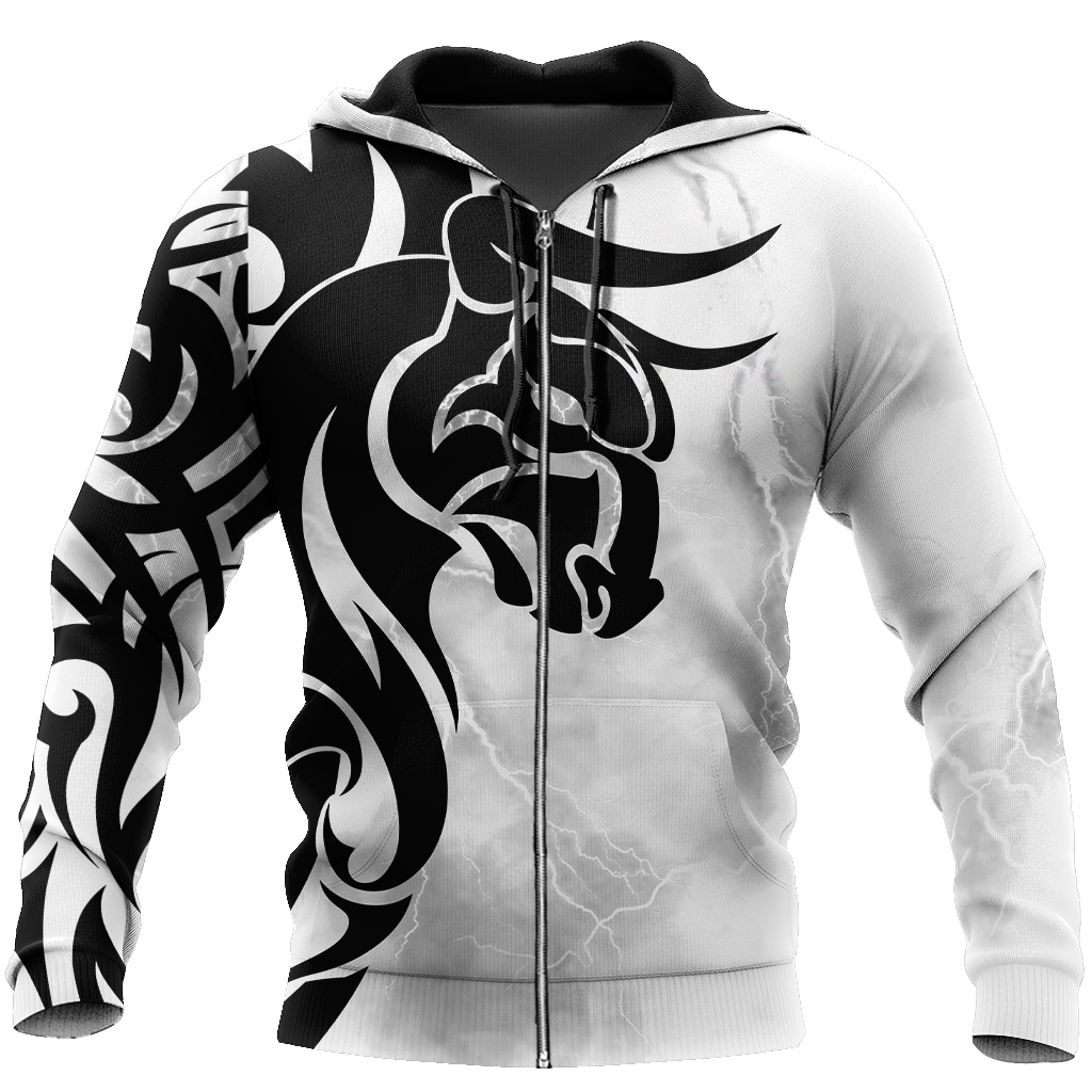 Premium Tribal Tattoo Bulls 3D Printed Unisex Shirts