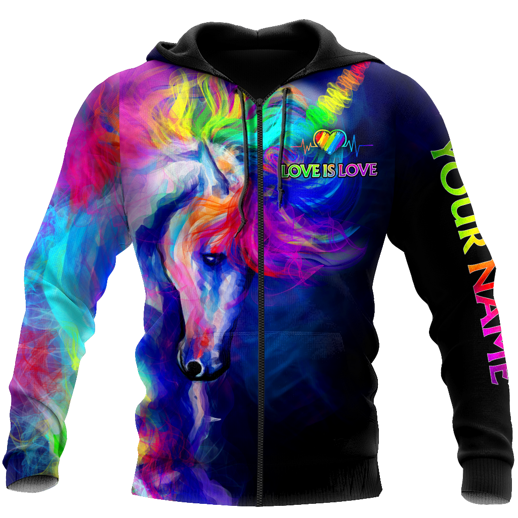 Custom Name XT Love is Love 3D Printed Shirt TNA31052102VH