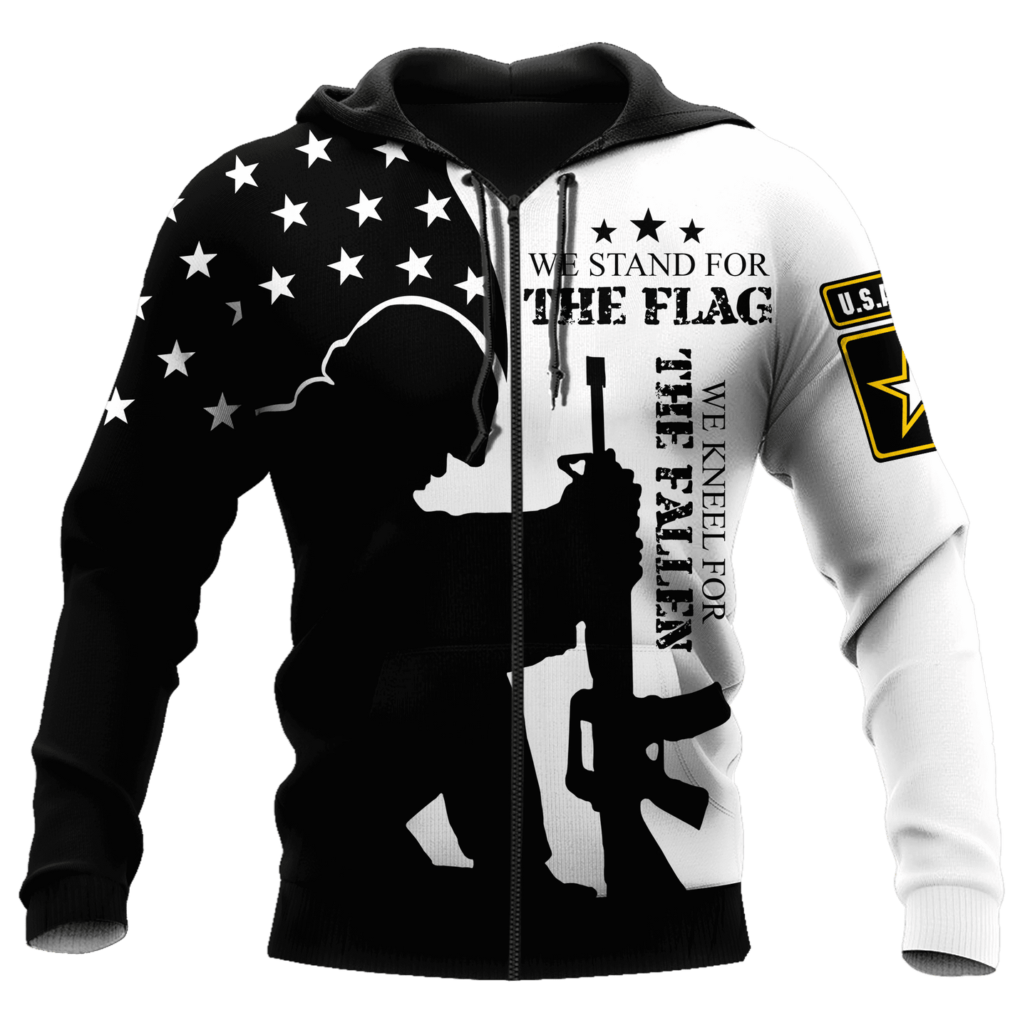We Stand For The Flag - US Army 3D All Over Printed Shirts Pi12052101