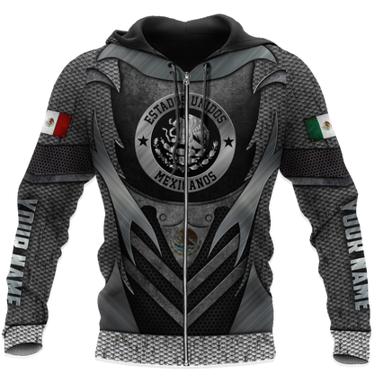 Personalized Mexico 3D All Over Printed Hoodie