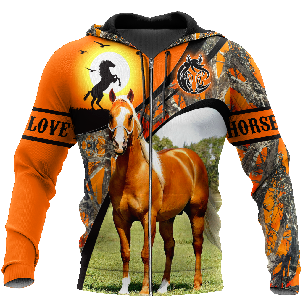 Love Horse 3D All Over Printed Unisex Shirts DD26112008CL