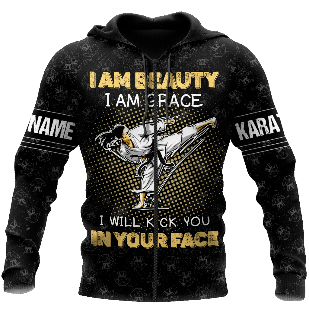 Customize Name Karate Hoodie For Men And Women TNA29032102