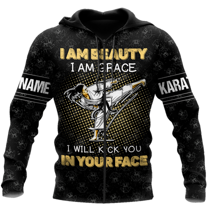Customize Name Karate Hoodie For Men And Women TNA29032102