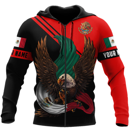 Personalized Mexican Hoodie 3D All Over Printed Shirts