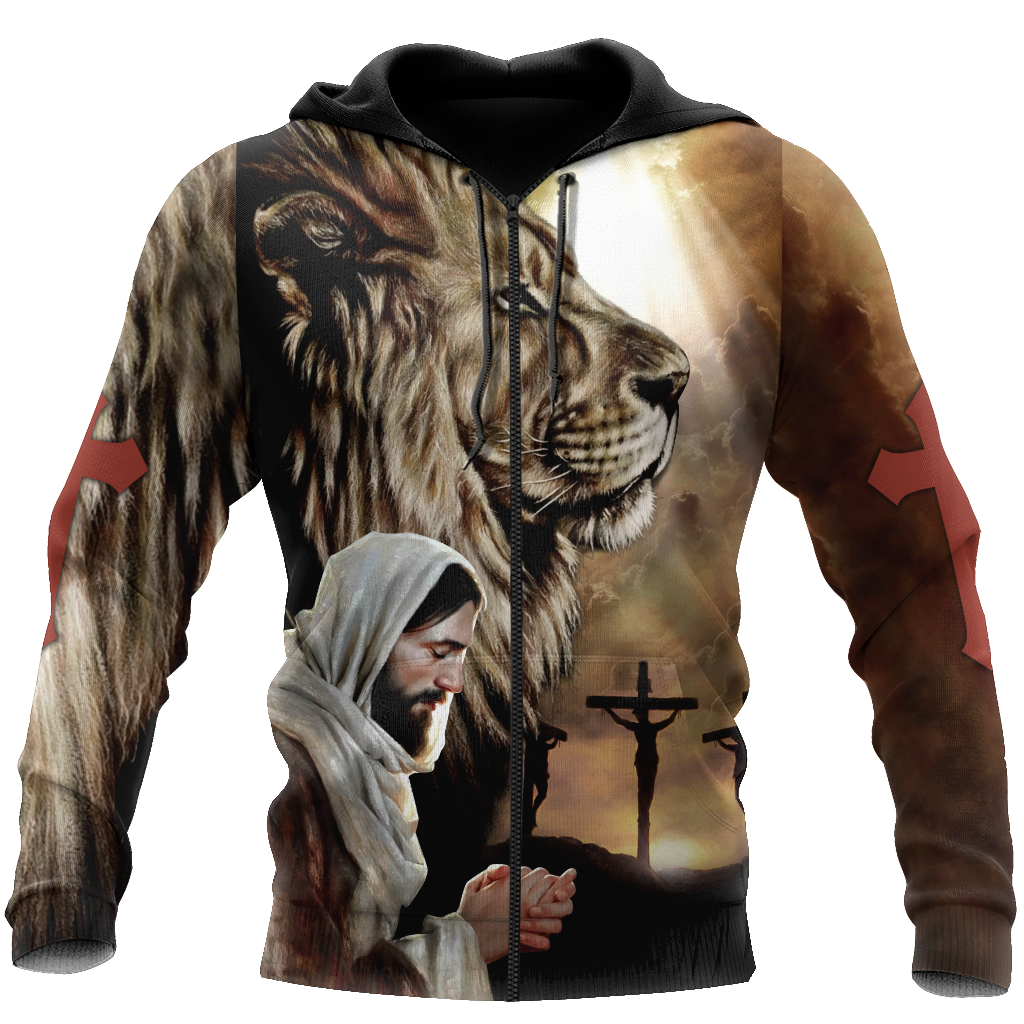 Lion Jesus 3D All Over Printed Shirts
