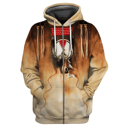 Native American 3D All Over Printed Unisex Shirts
