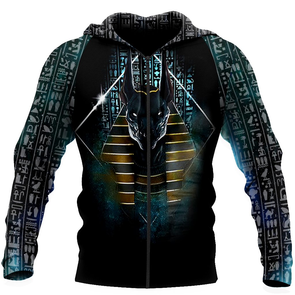 The God Of Egypt - Anubis 3D All Over Printed Unisex Shirts