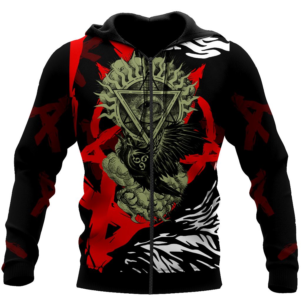 Skull Satanic Hoodie For Men And Women MH12012101
