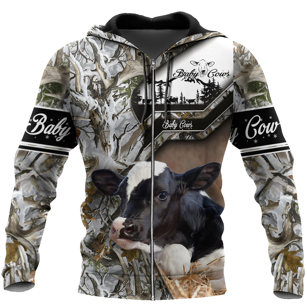 Cow 3d hoodie shirt for men and women DD11182002