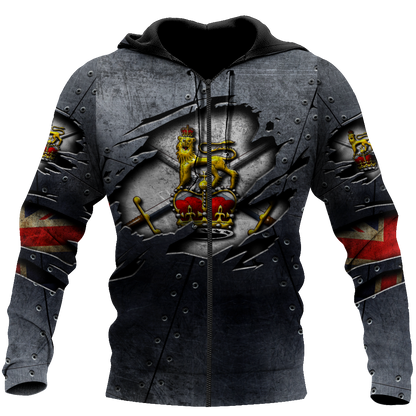 3D Printed Shirts Brirish Bristish Army XT
