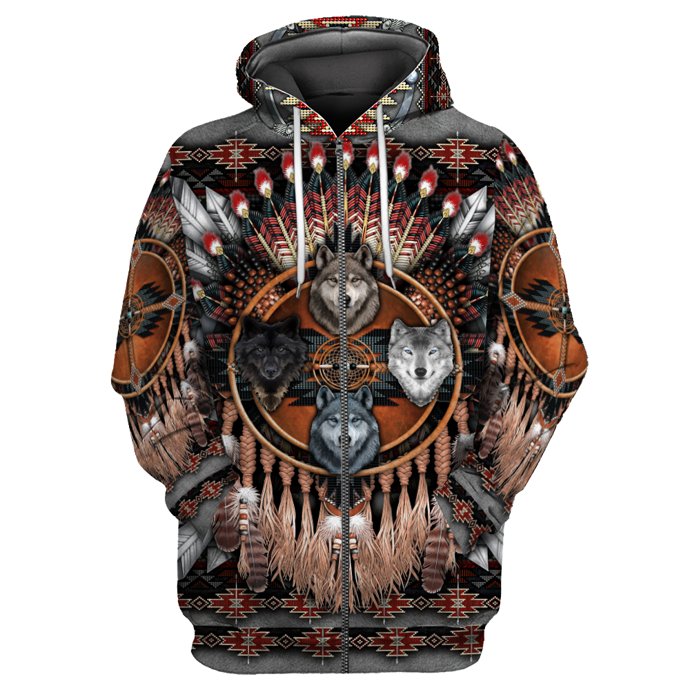 Native American 3D All Over Printed Unisex Shirt