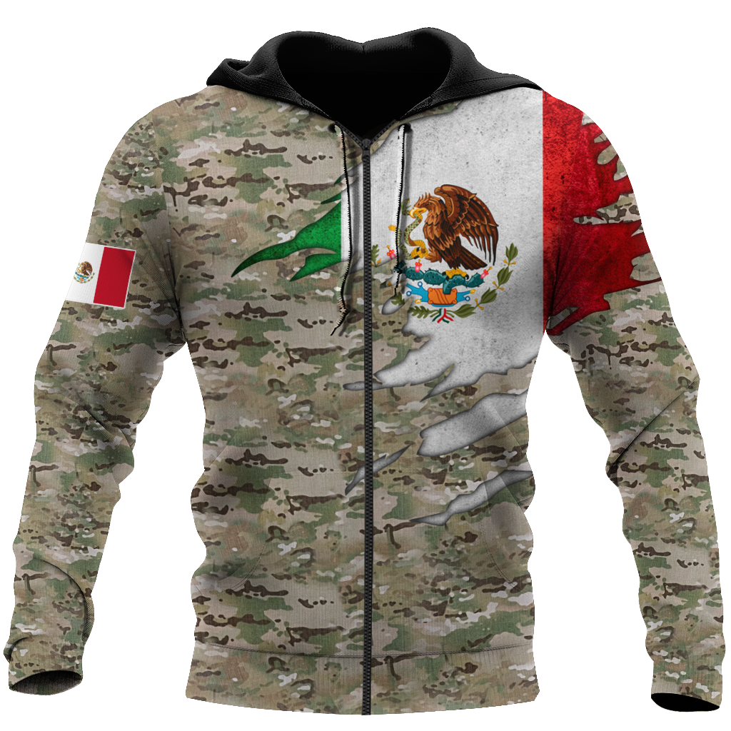 Mexico 3D All Over Printed Hoodie DQB17042105