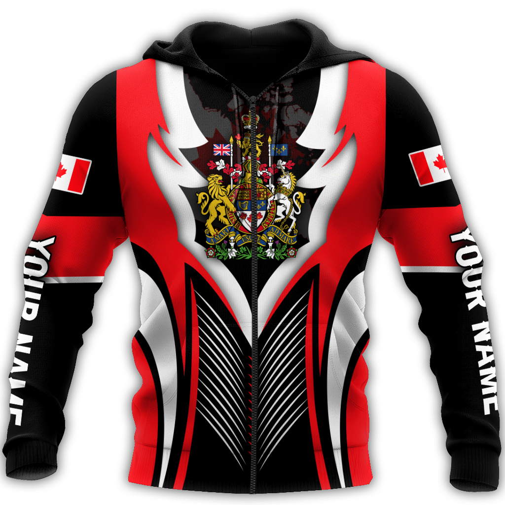 Personalized Name XT Canada Coat of Arm 3D Printed Shirts NTN29032101