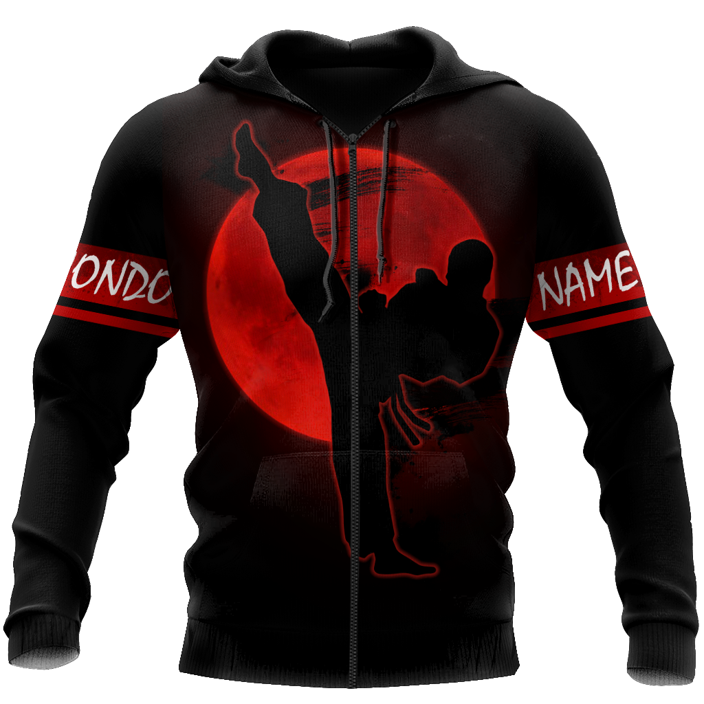 Customize Name Taekwondo Hoodie For Men And Women TNA26032102