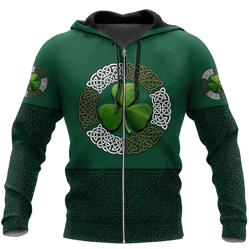 Irish Happy Sant Patrick's Day 3D Hoodie Shirt For Men And Women LAM