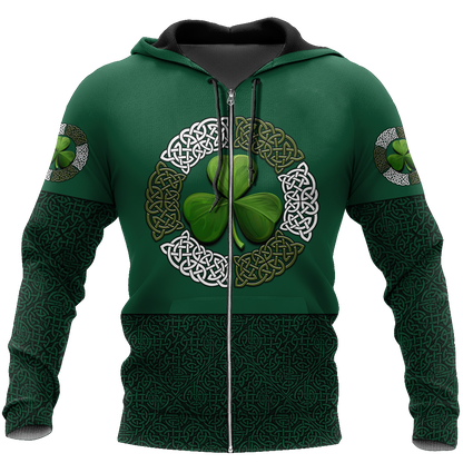 Irish Happy Sant Patrick's Day 3D Hoodie Shirt For Men And Women LAM