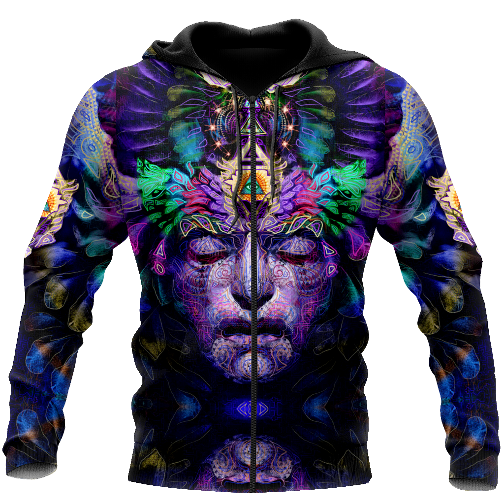 Illuminated 3D All Over Printed Unisex Shirts Psychedelic All Seeing Eyes