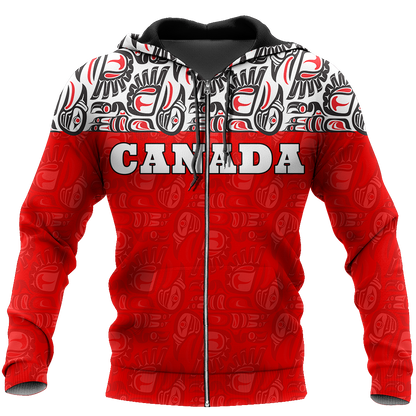 Canada Day Haida 3D Printed Shirts DD01042103