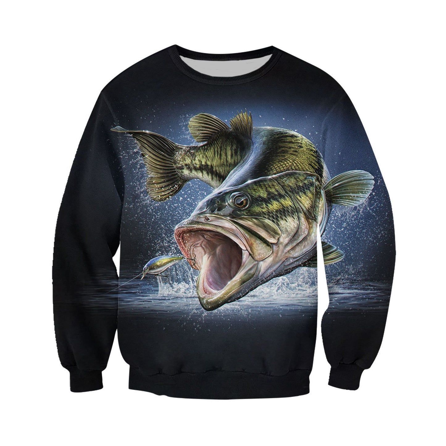 3D All Over Printed I Love Fishing Shirts-Apparel-HP Arts-Sweatshirt-S-Vibe Cosy™