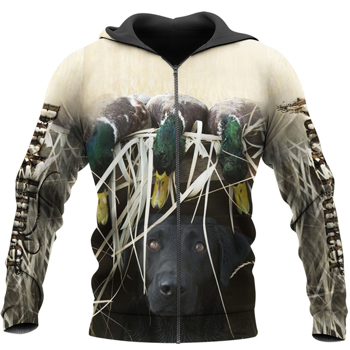 Mallard Duck Hunting 3D All Over Printed Shirts for Men and Women TT231001-Apparel-TT-Zipped Hoodie-S-Vibe Cosy™