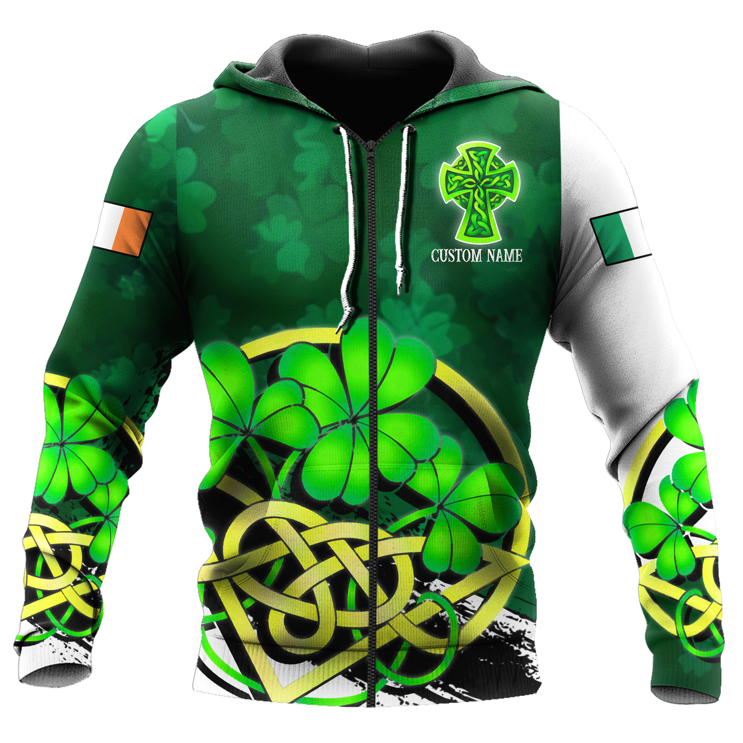 3D All Over Printed  Irish   St Patrick Day Unisex Shirts  SK04022101 Custom Name XT