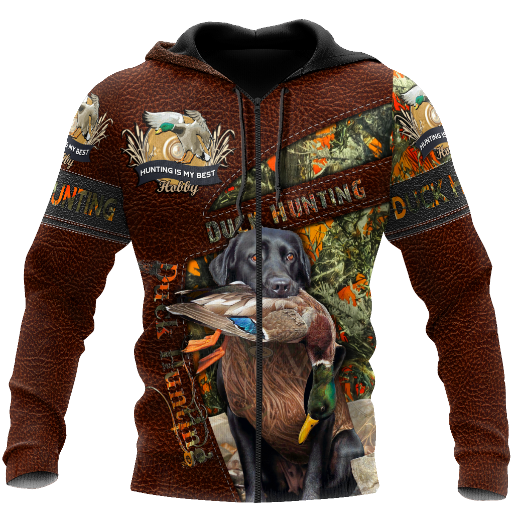 Mallard Duck Hunting 2.0 3D All Over Printed Shirts for Men and Women JJ29052003-Apparel-TT-Zipped Hoodie-S-Vibe Cosy™