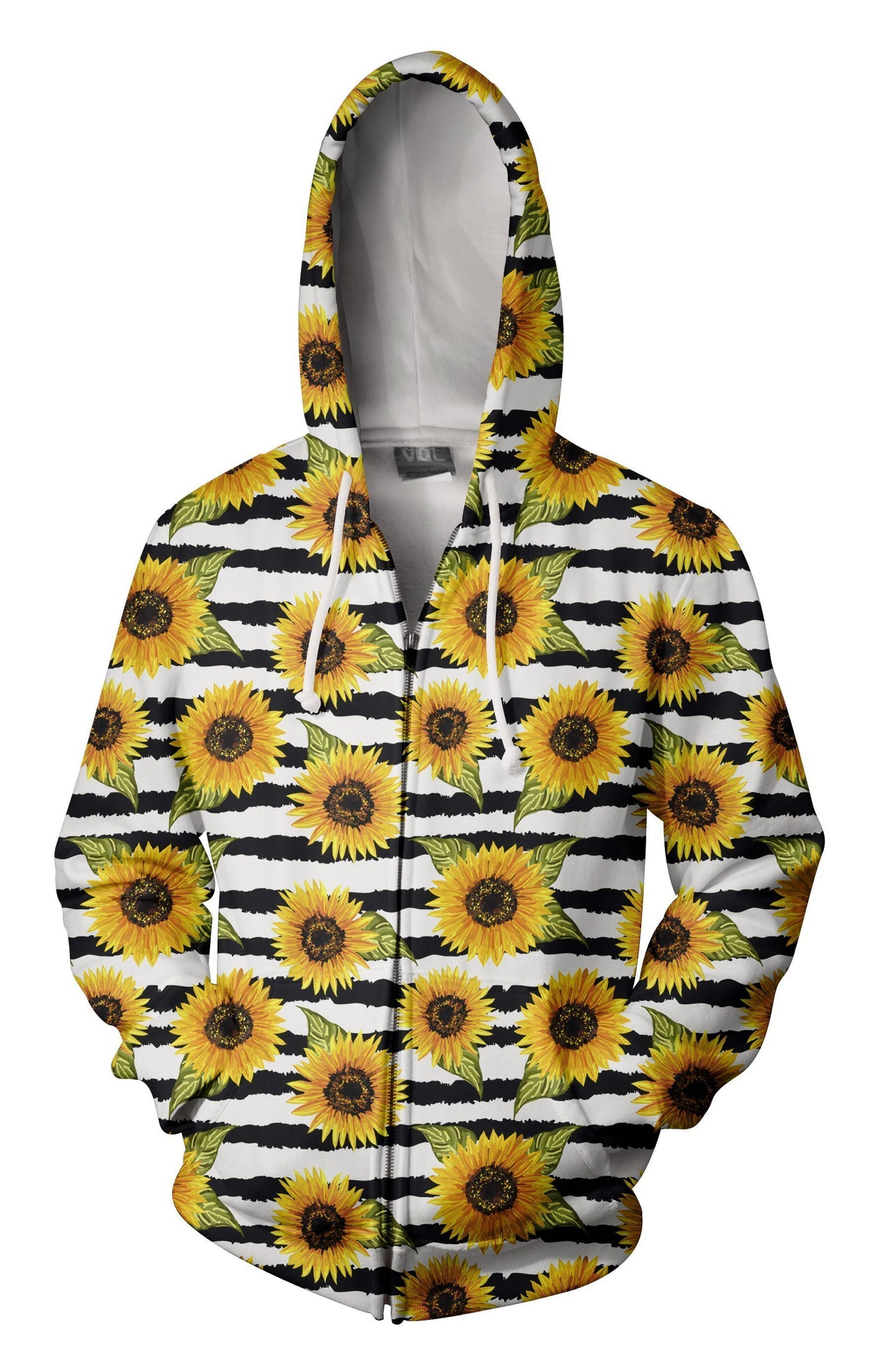 3D All Over Printing Sunflower Shirt-Apparel-Phaethon-Zip-S-Vibe Cosy™