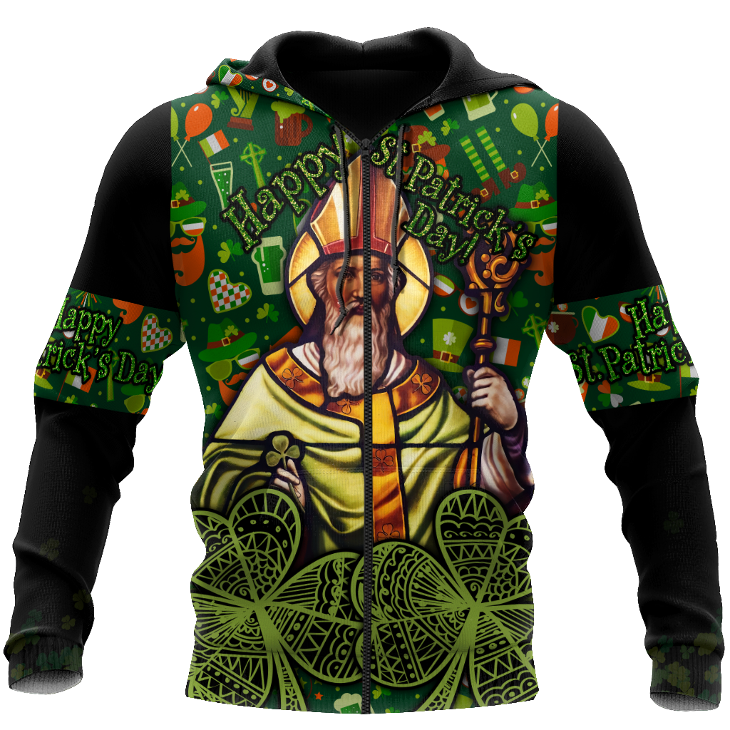 Customize Name Happy Patrick's Day Hoodie For Men And Women JJ02022101