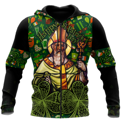 Customize Name Happy Patrick's Day Hoodie For Men And Women JJ02022101