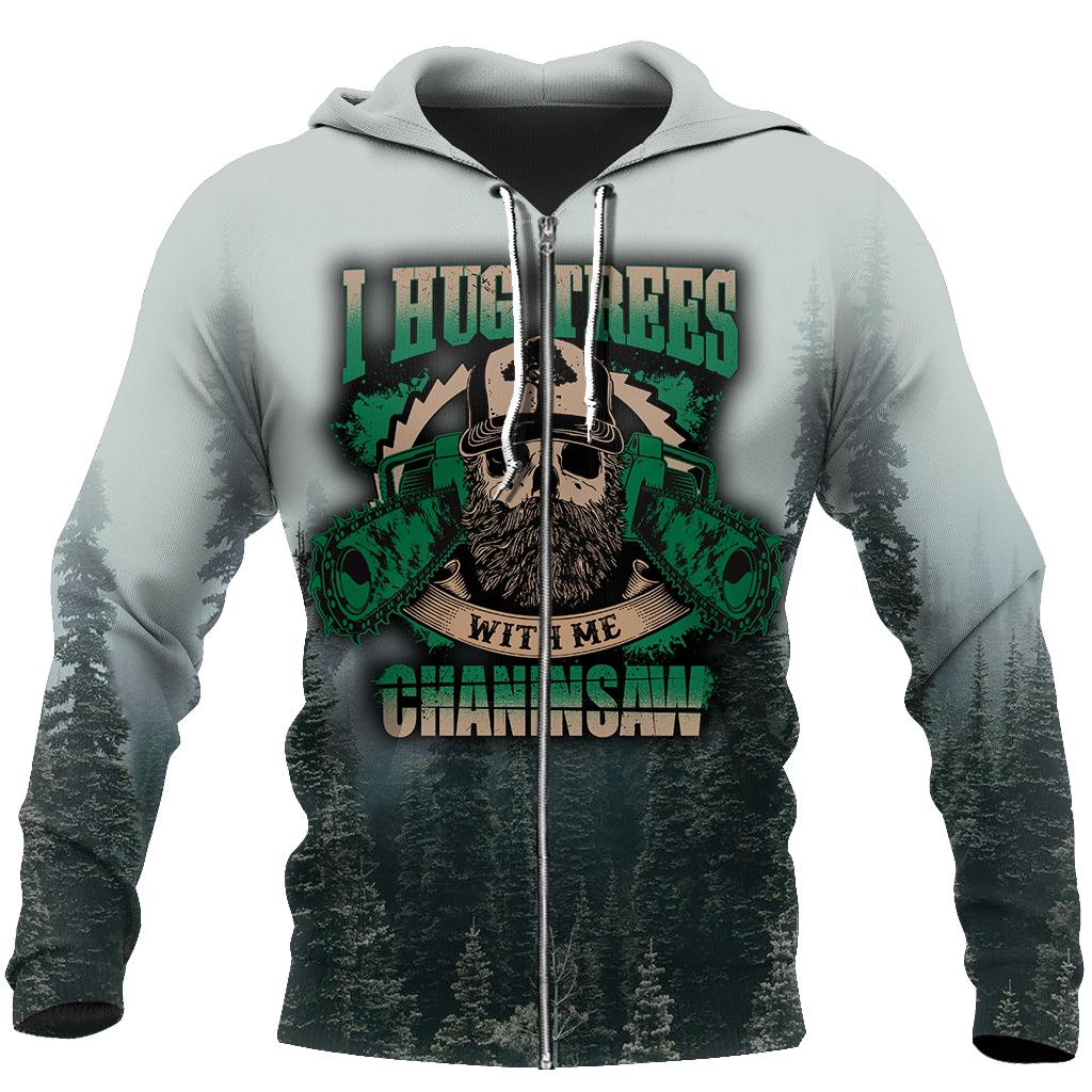 Beautiful Chainsaw 3D All Over Printed Shirts JJ29111-Apparel-MP-Zipped Hoodie-S-Vibe Cosy™