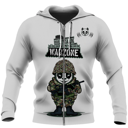Don't walk in my warzone NNKPD4-Apparel-NNK-Zip-Up Hoodie-S-Vibe Cosy™