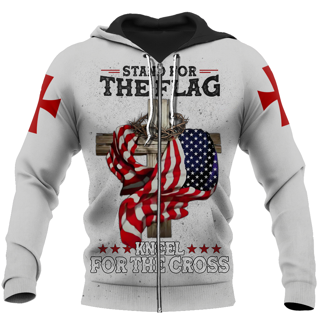 Easter God Jesus One Nation Under God 3D All Over Printed Shirt Hoodie JJ240405-Apparel-MP-Zip-up Hoodie-S-Vibe Cosy™